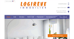 Desktop Screenshot of logireve.com